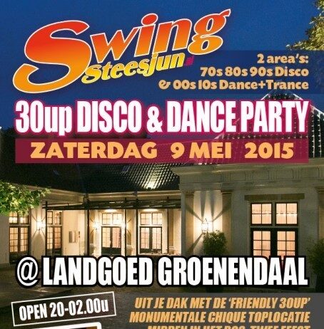 Bruisend 30UP dansfeest op Landgoed Groenendaal