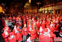 SantaRun Haarlem telt af Santarun. Fotografie: fotoAdSchaap.