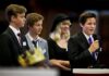 Haarlemse scholieren debatteren in Ridderzaal