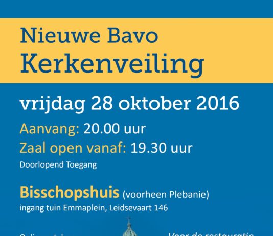 Kerkenveiling Nieuwe Bavo
