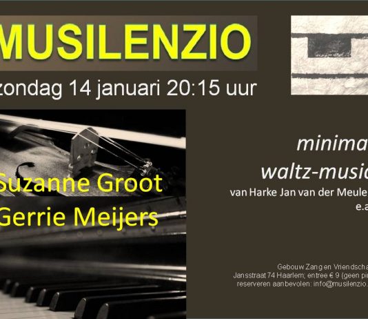Minimal waltz-music in Zaal Zang en Vriendschap