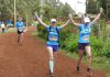 Haarlems drietal loopt met succes UNICEF Rift Valley Marathon in Kenia Suzanne Heijmans en Yvonne Bijman. Foto © UNICEF.