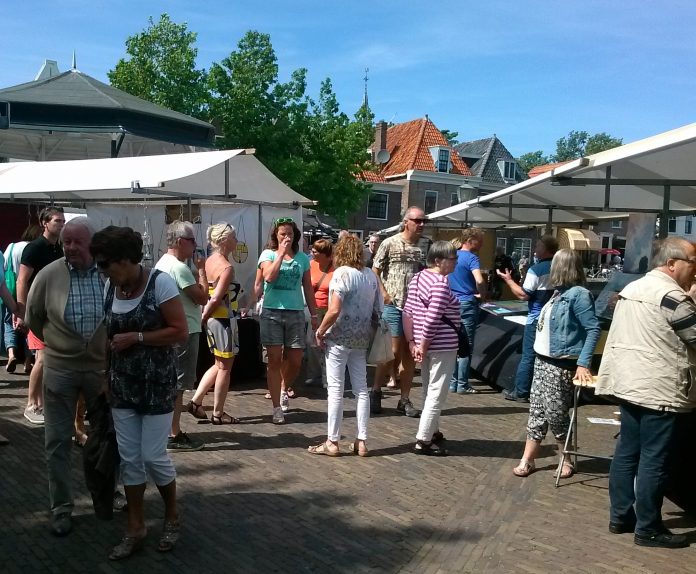 PR foto Kunstmarkten Spaarndam.