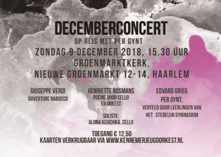 Op reis met het Kennemer Jeugd Orkest decemberconcert