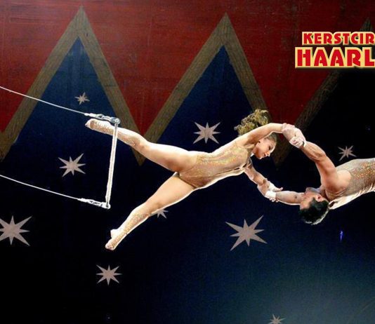 Kerstcircus Haarlem presenteert nieuwe show “The Next Generation” Kerstcircus Haarlem, The Flying Costa. Ingezonden foto.