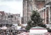 Kerstboom op de Grote Markt Haarlem