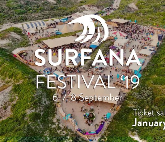 Ticket verkoop Surfana Festival start 26 januari om 12:00 uur