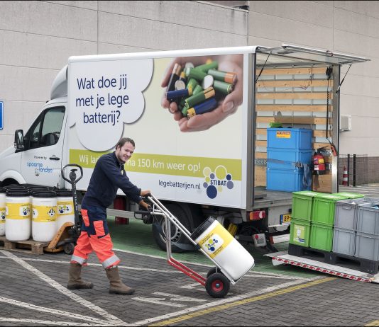 Elektrische inzameling batterijen zorgt voor flinke CO2-besparing Elektrische inzameling batterijen. Fotografie: United Photos/Paul Vreeker.
