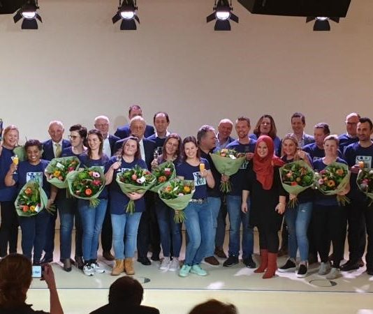 Gom en Ibis Styles Haarlem City Hotel winnen Best Practice Award 2018 Ingezonden foto.