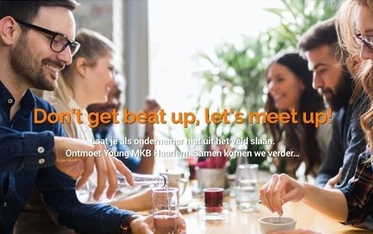 Nieuwe ondernemers Meetup door Young MKB Haarlem Ingezonden foto.