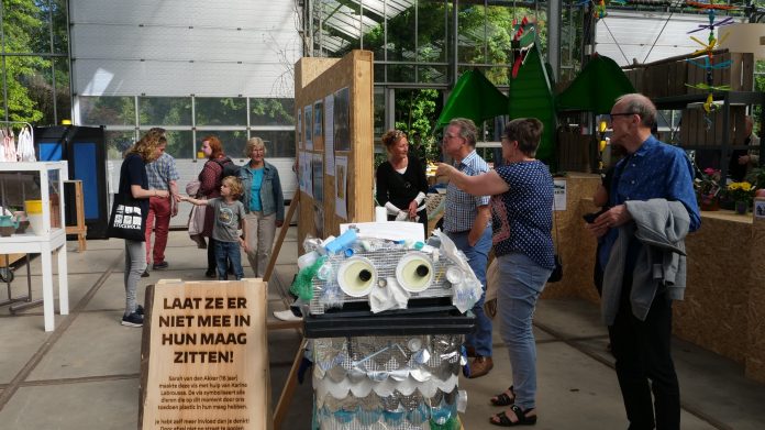 Elizabeth Muusha 24-5-2019 Opening tentoonstelling Haarlem Duurzaam en Circulair. Fotografie: Dik Bol.