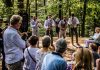 Erik Bosgraaf opent Klaterklanken Het Nieuw Amsterdams Klarinet Kwartet betovert het publiek. Fotografie: Franklin van der Erf.
