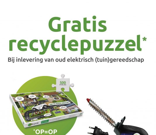 Oude boormachine van vader in ruil voor Wecycle-puzzel