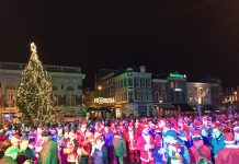 Jubileum editie SantaRun groot succes SantaRun 2019. Aangeleverde foto.