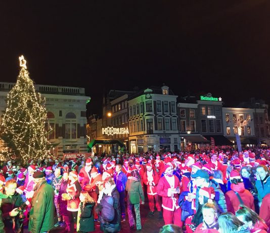 Jubileum editie SantaRun groot succes SantaRun 2019. Aangeleverde foto.