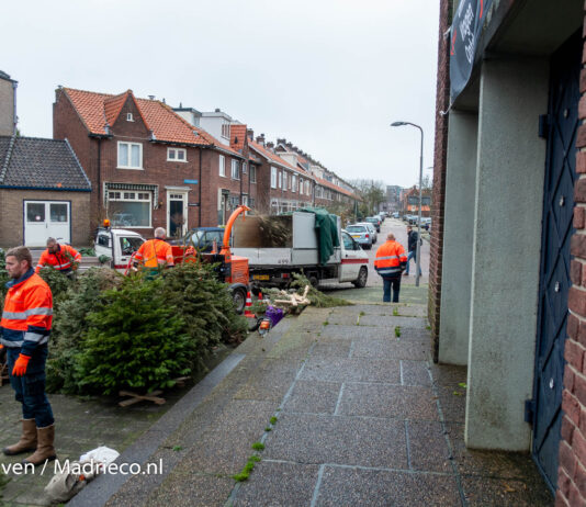 Kerstbomeninzameling woensdag 7 januari uitgesteld vanwege code oranje