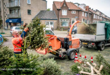 Kerstbomenactie Spaarnelanden Haarlem en Zandvoort