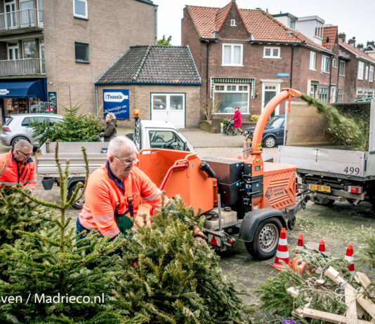 Kerstbomenactie in Haarlem, Spaarndam, Zandvoort en Bentveld