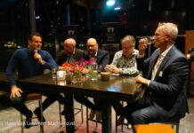Geslaagde partnerbijeenkomst Honkbalweek Haarlem bij Villa Westend Partnerbijeenkomst Honkbalweek Haarlem. Fotografie: Hans van Leuven / Madrieco.nl.