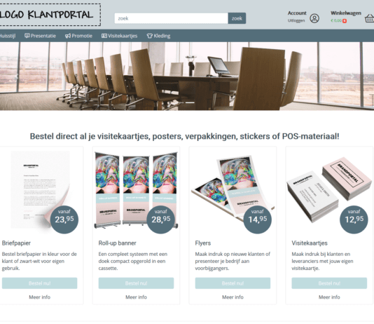 Kennissessie klantportal web2print