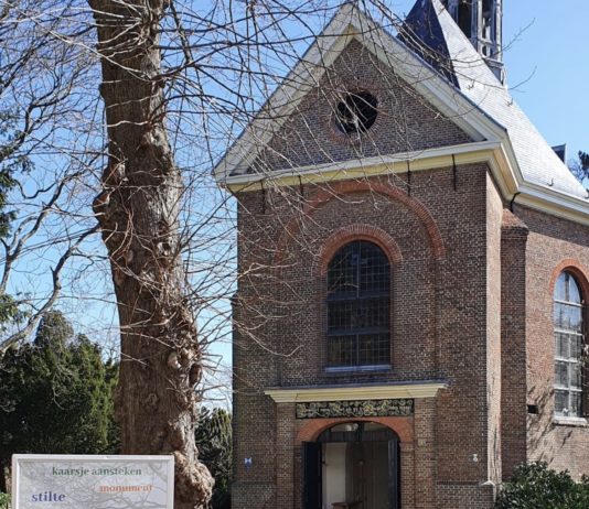 Dorpskerk Bloemendaal dagelijks open en online bemoediging Ingezonden foto.