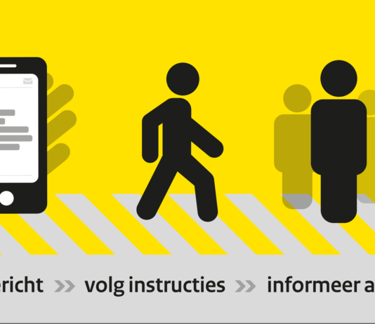 NL-Alert controlebericht 8 juni ook op NS-vertrekborden te zien