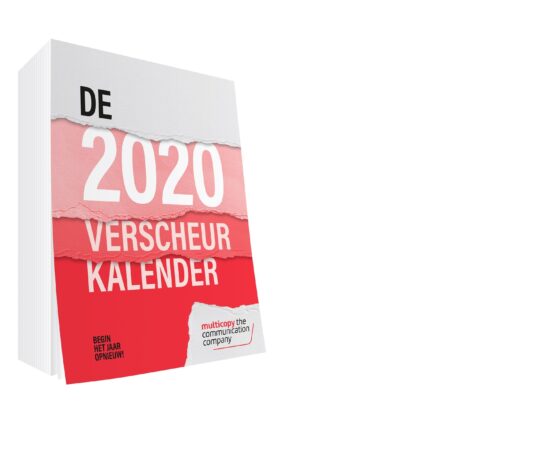 Multicopy biedt ondernemers Verscheurkalender 2020 aan