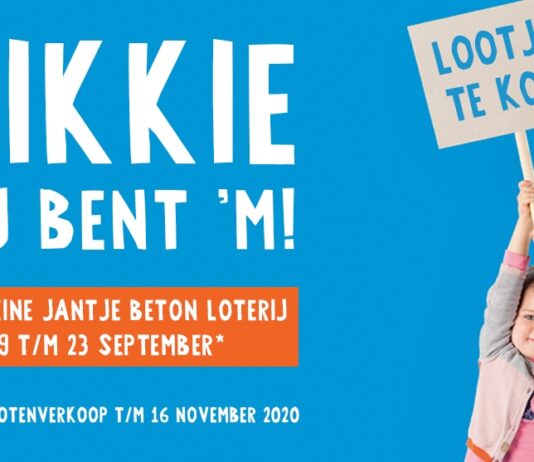 De Kleine Jantje Beton Loterij vandaag van start