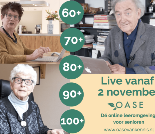 Stichting Oud Geleerd Jong Gedaan en SkillsTown lanceren online academie voor senioren Ingezonden pr foto Online Academie Senioren Educatie.