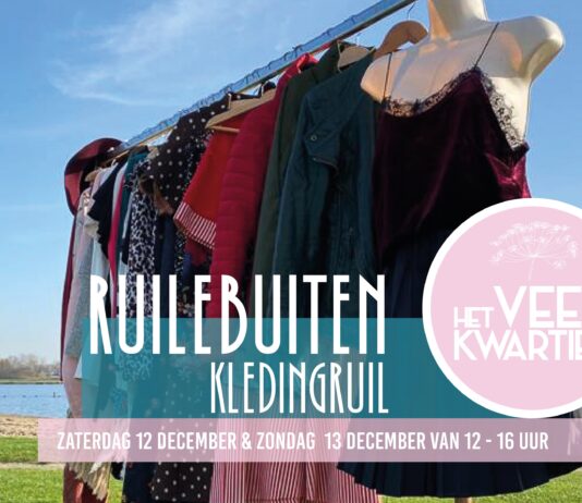 RuileBuiten kledingruilbeurs Ingezonden pr foto RuileBuiten kledingruilbeurs.