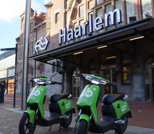 Elektrische deelscooters GO Sharing nu ook in Haarlem