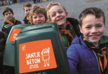 Aanmelden voor de Jantje Beton Collecte Fotografie: Gerard Til.
