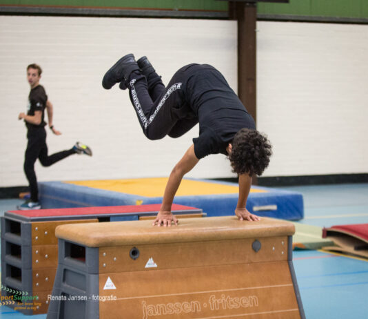 Gratis workshop freerunning kerstvakantie Fotografie: Renata Jansen.