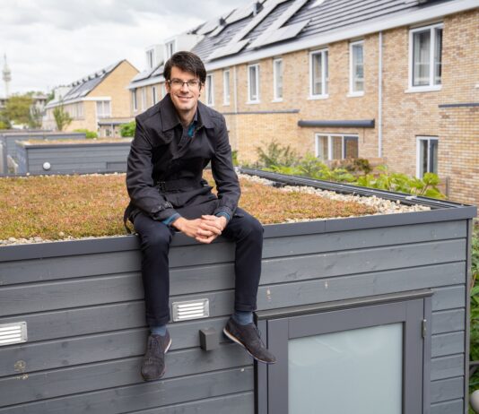 Bertwin Menninga en Melissa Versteeg zijn Klimaatburgemeesters van Haarlem Bertwin Menninga. Ingezonden foto.
