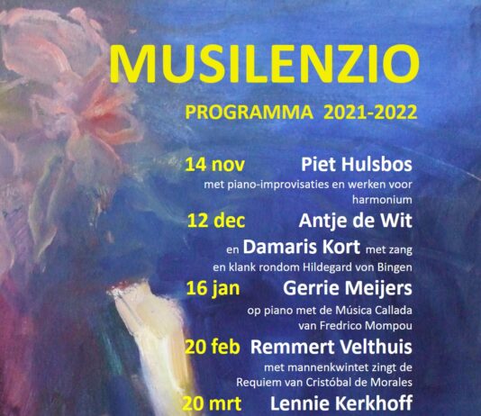 Musilenzio 2021 – 2022 trapt af met trapharmonium