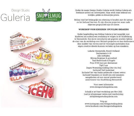 Snuffelmug-vondst upcyclen samen met designer Helina Guleria