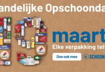 Landelijke Opschoondag op 19 maart: elke verpakking telt