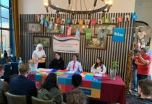 Weer 10 felbegeerde diploma’s voor jongeren De feestelijke diplomabijeenkomst van Spaarne Werkt leerwerkbedrijven (foto: Spaarne Werkt).