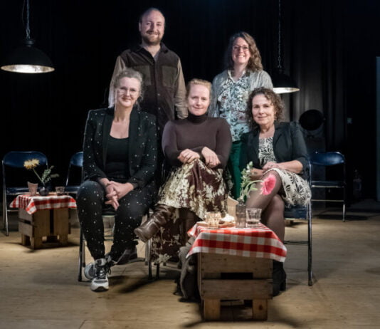 Karavaan en de Schuur lanceren “Theatermakers van de Toekomst” Portret lancering Theatermakers van de toekomst. Fotografie: Lindsay Frimodt.
