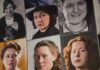 Oproep: Stemacteurs en onderzoeksjournalisten gezocht Ingekleurde portretten in de tentoonstelling ‘De Vele Gezichten van Vrouwen in Verzet’. Fotografie: Mark Kohn.