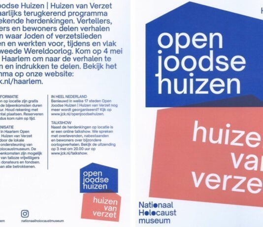 Open Joodse Huizen: Huizen van Verzet Haarlem 4 mei 2023 in Haarlem