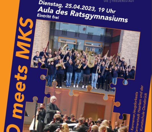 Gezamenlijk concert van jeugdorkesten uit Haarlem en Osnabrück