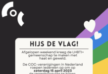 Open brief: vlag hijsen