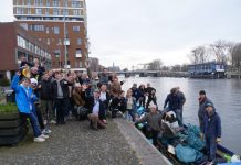 World CleanUp Day in Haarlem en Mutare Ingezonden foto.