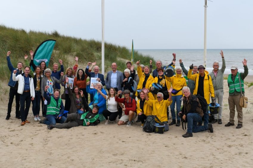 Groene Strand Wimpel Bloemendaal aan Zee. Fotografie: Mathilde Lawalata.