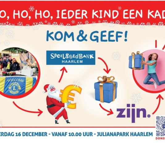 Ho, Ho,Ho ieder kind een Kerstkado!