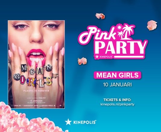 Pink Party bij Kinepolis
