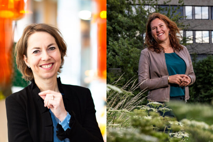 Franka Morssink (links) en Petra de Jongh (rechts). (Ingezonden foto)