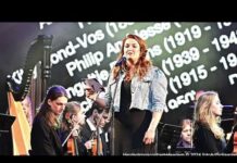 Publiek trotseert regen tijdens Herdenkingsconcert 2024 in Haarlemmerhout