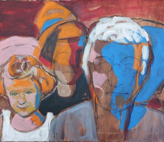 Expositie van Christien van Koningsveld Werk van Christien van Koningsveld.